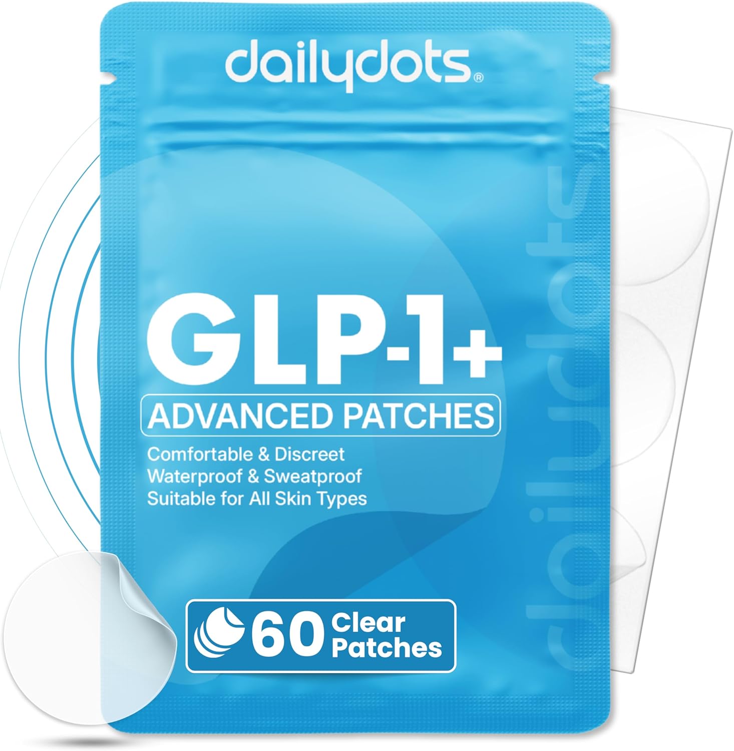 How to use GLP-1 patches example product image: DailyDots GLP1 patches